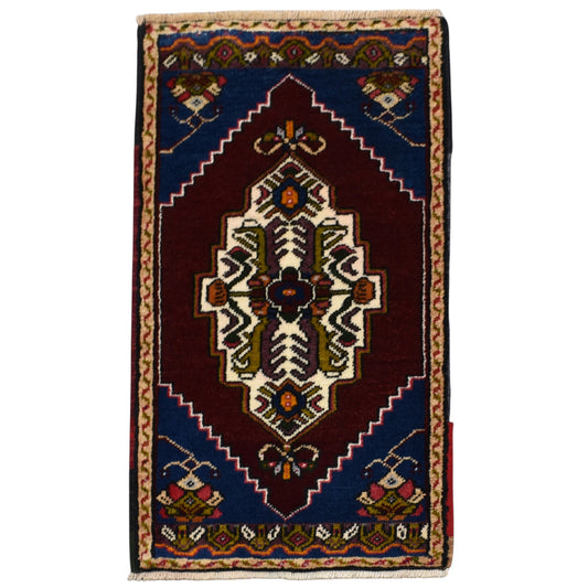 Kilim Antik El Dokuma Aksaray Taşpınar Yün Halı 0407 - Yeni - Çok Renkli