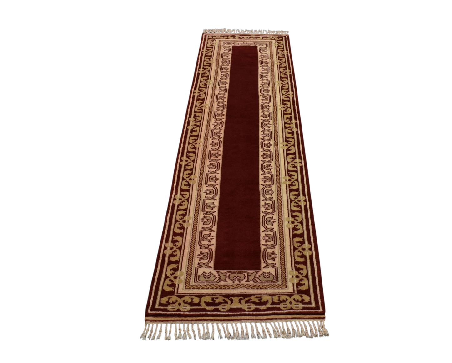 Kilim Antik El Dokuma Milas Yolluk Yün Halı 0410 - Yeni - Kırmızı