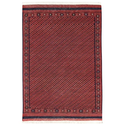 Kilim Antik El Dokuma İnce İran Acem Yün Kilim 0413 - Yeni - Kırmızı