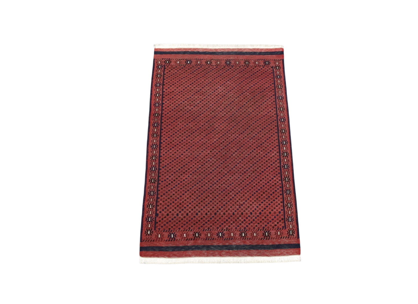 Kilim Antik El Dokuma İnce İran Acem Yün Kilim 0413 - Yeni - Kırmızı
