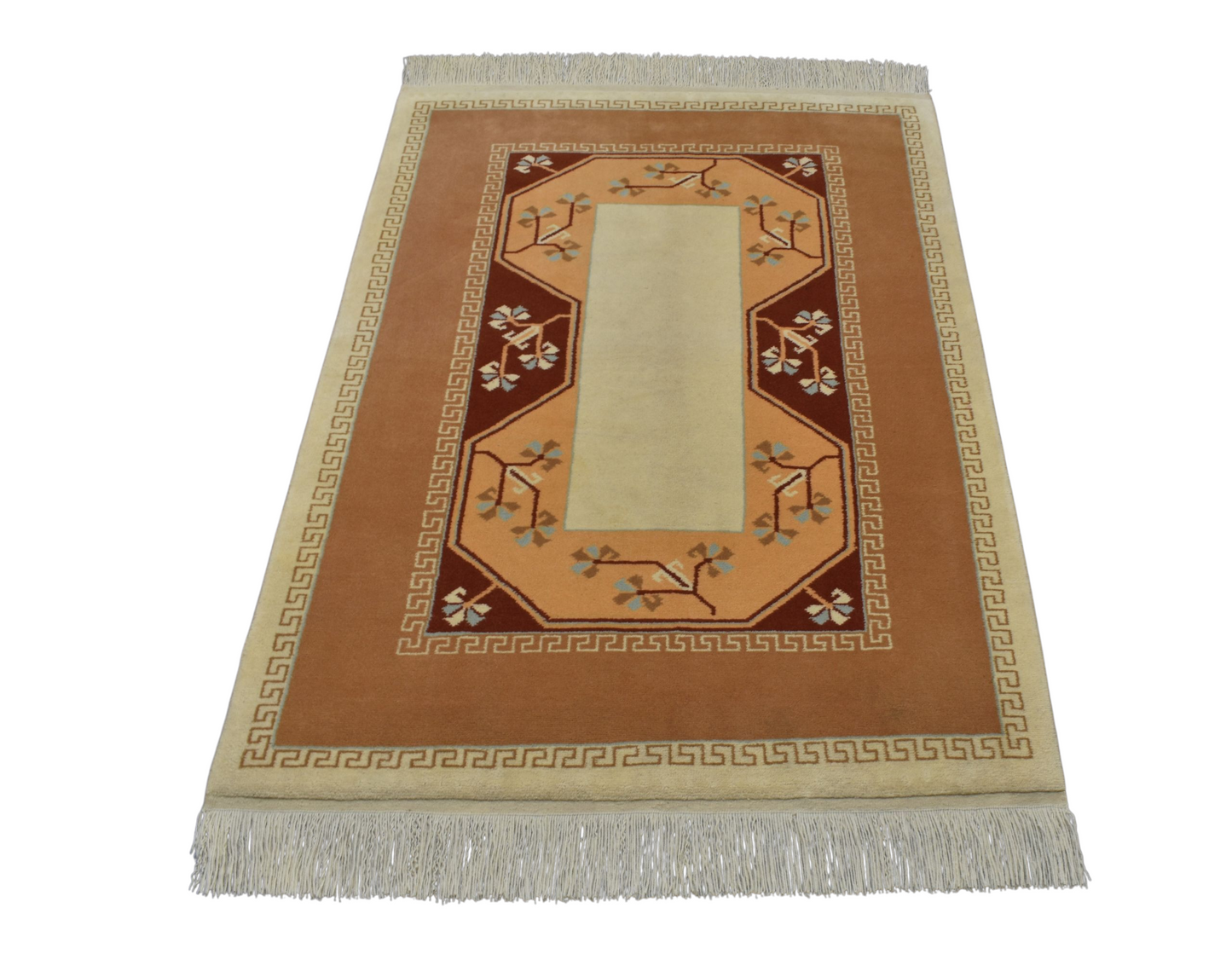 Kilim Antik El Dokuma Milas Yün Halı 0415 - Yeni - Çok Renkli