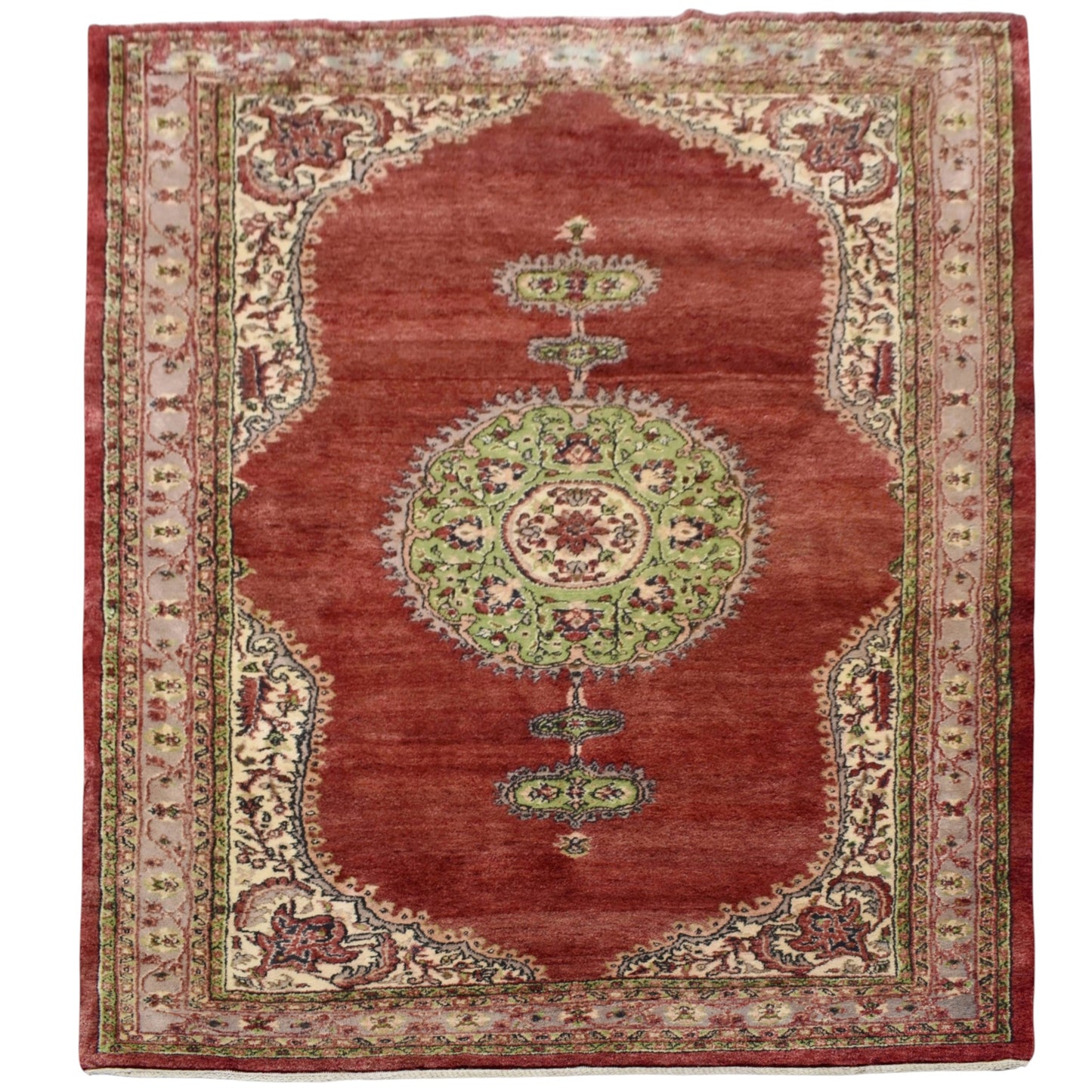 Kilim Antik El Dokuma 7m2 Pastel Sivas Yün Salon Halısı 0418 - Yeni - Çok Renkli