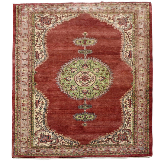 Kilim Antik El Dokuma 7m2 Pastel Sivas Yün Salon Halısı 0418 - Yeni - Çok Renkli
