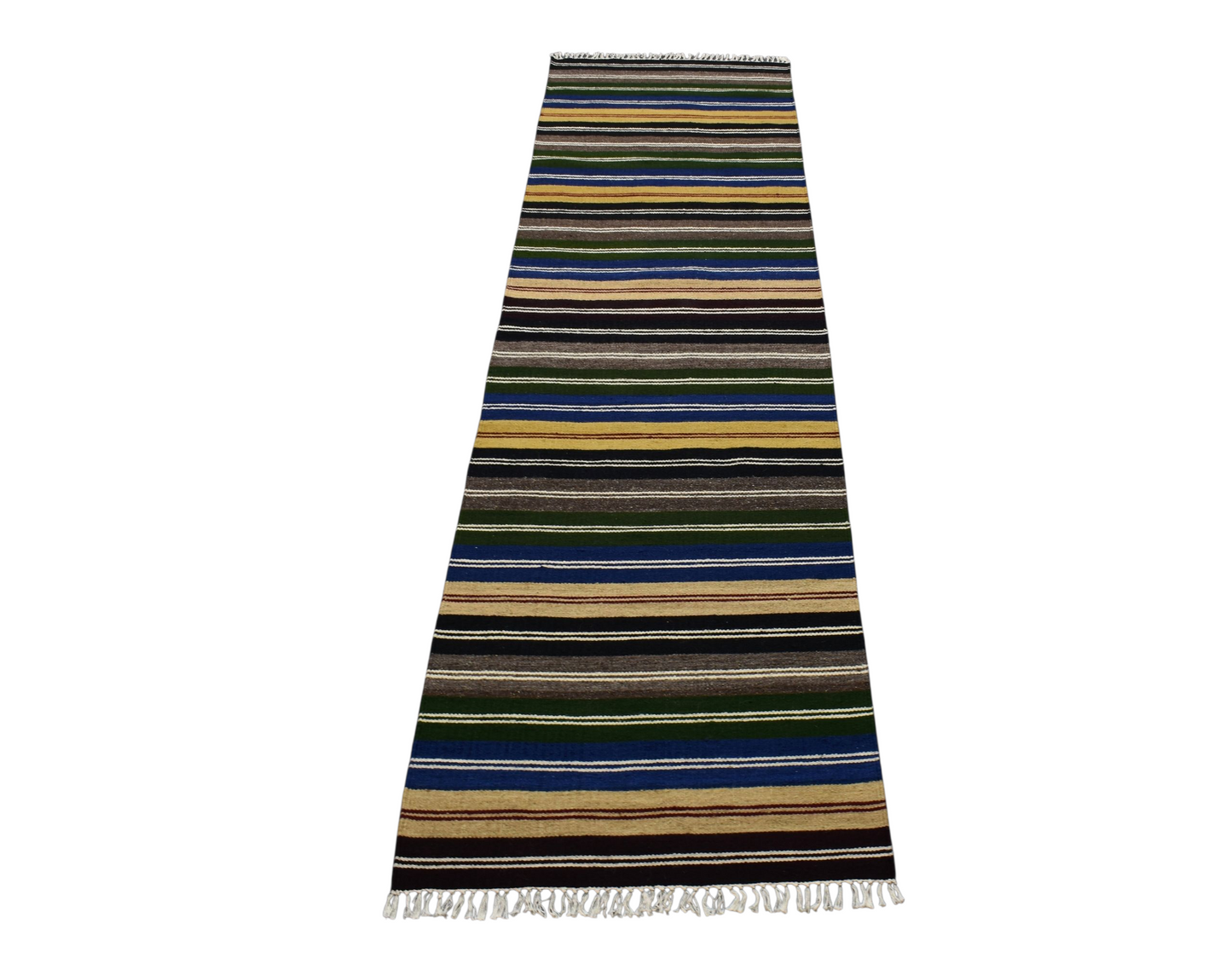 Kilim Antik El Dokuması Hatay Yün Yolluk Kilim 0423 - Yeni - Çok Renkli