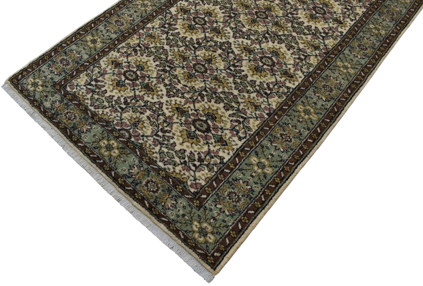 Kilim Antik El Dokuma 4m2 Çiçekli Yün Halı 0429 - Yeni - Çok Renkli