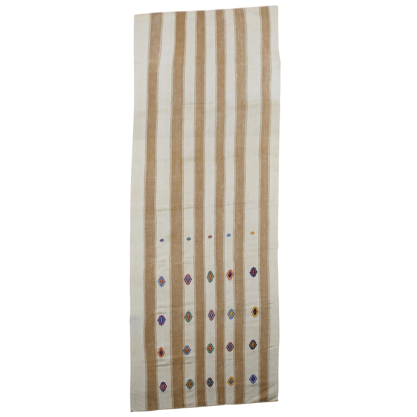 Kilim Antik El Dokuma Pamuklu Yörük Yolluk Kilim 0438 - Yeni - Çok Renkli