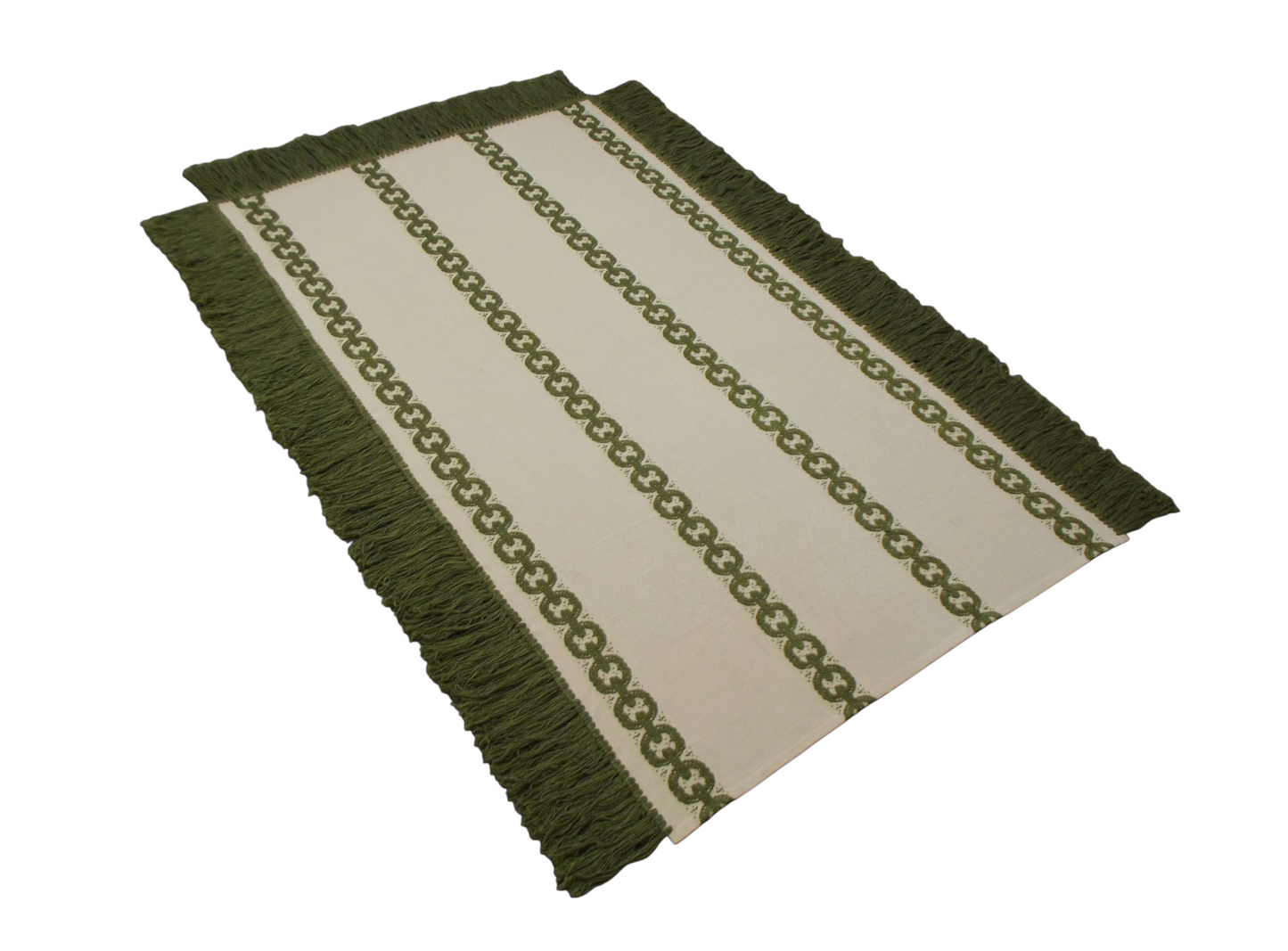 Kilim Antik Çok Amaçlı Kullanım El İşi Bukleli Yün Kilim 0452 - Yeni - Çok Renkli