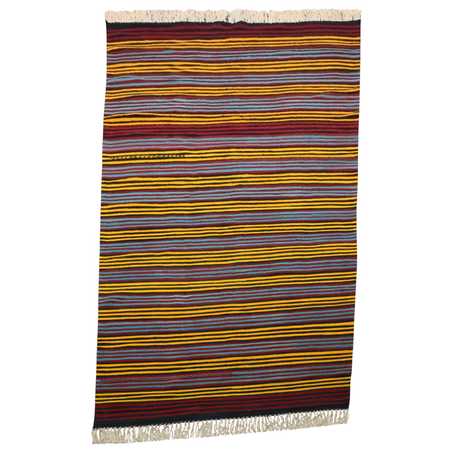 Kilim Antik El Dokuma Yahyalı Yün Kilim 0470 - Yeni - Çok Renkli