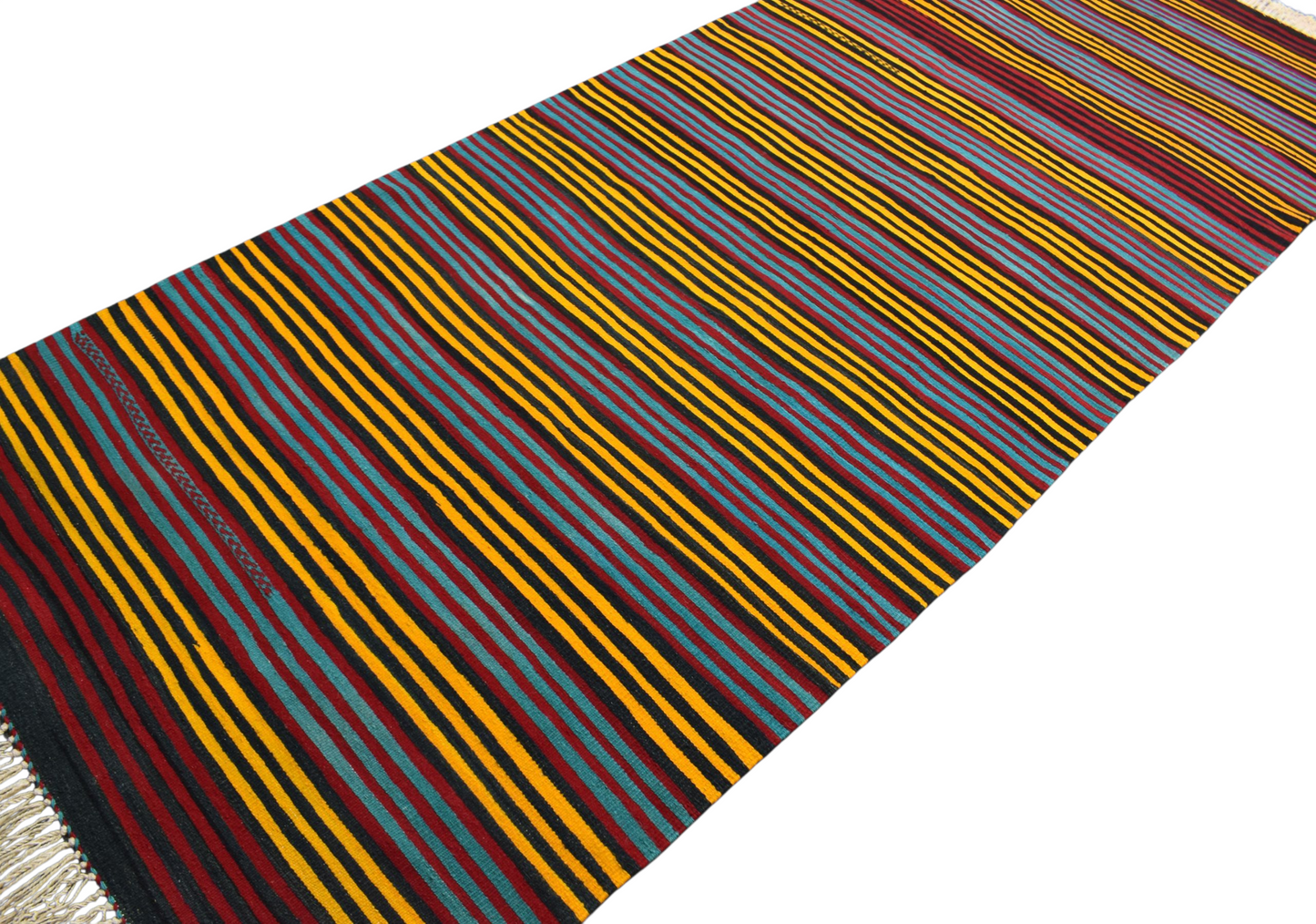 Kilim Antik El Dokuma Yahyalı Yün Kilim 0470 - Yeni - Çok Renkli