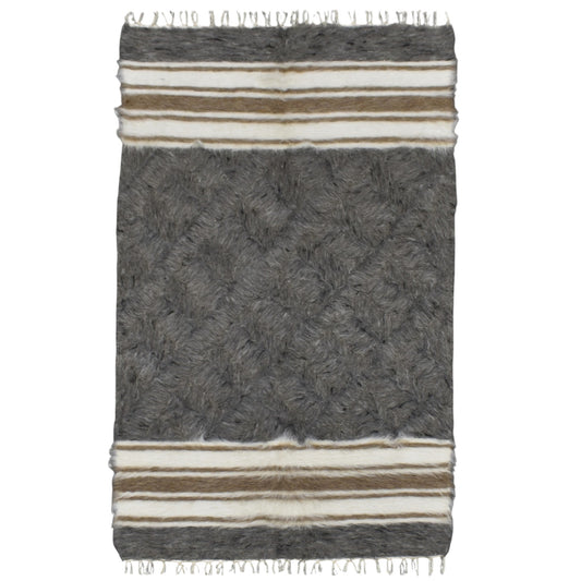 Kilim Antik El Dokuma Tiftik Yün Siirt Battaniyesi Kilim 0473 - Yeni - Çok Renkli