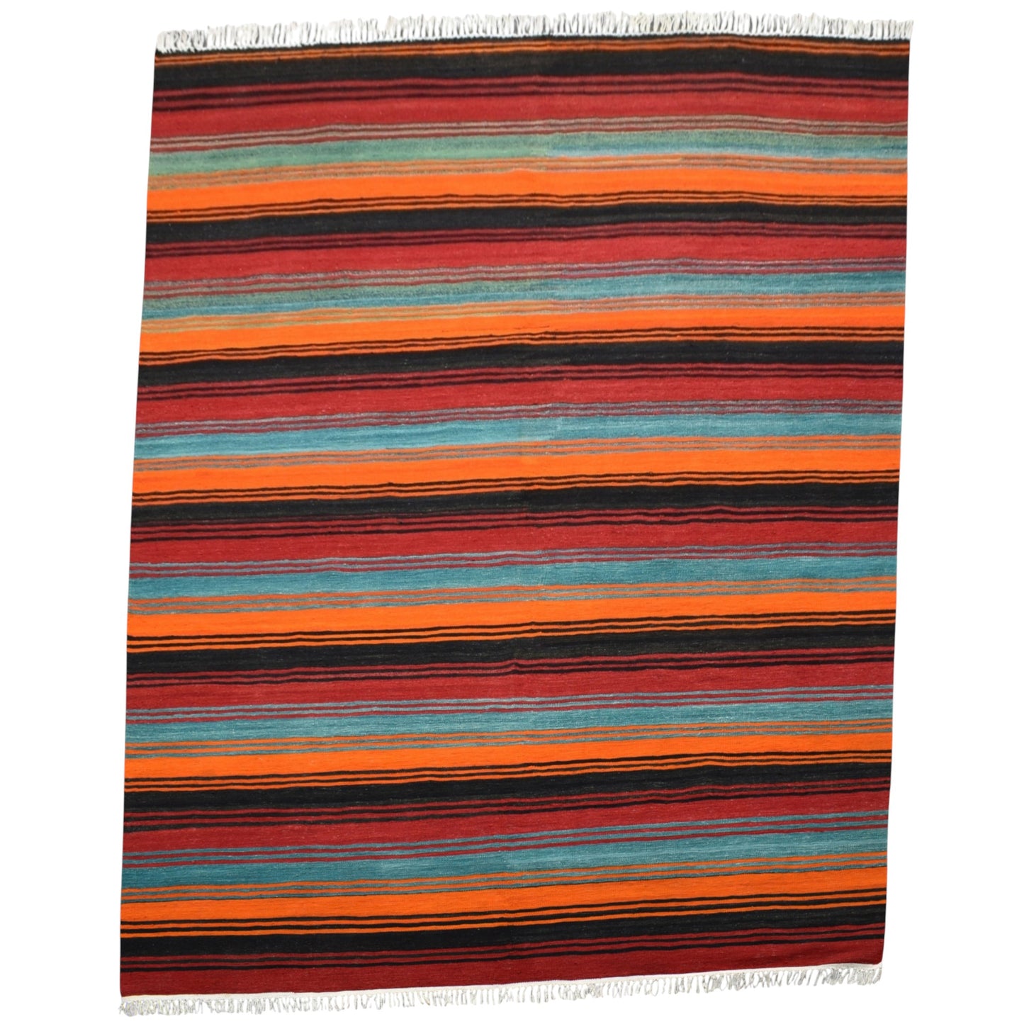 Kilim Antik El Dokuma 6m2 Gömürgen Yün Kilim 0475 - Yeni - Çok Renkli