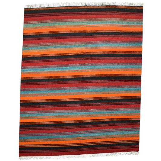 Kilim Antik El Dokuma 6m2 Gömürgen Yün Kilim 0475 - Yeni - Çok Renkli