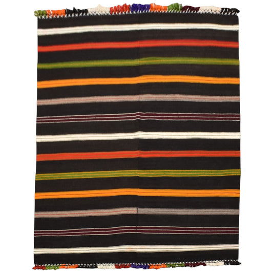 Kilim Antik El Dokuma Sivas Perde Yün Kilim 0478 - Yeni - Çok Renkli