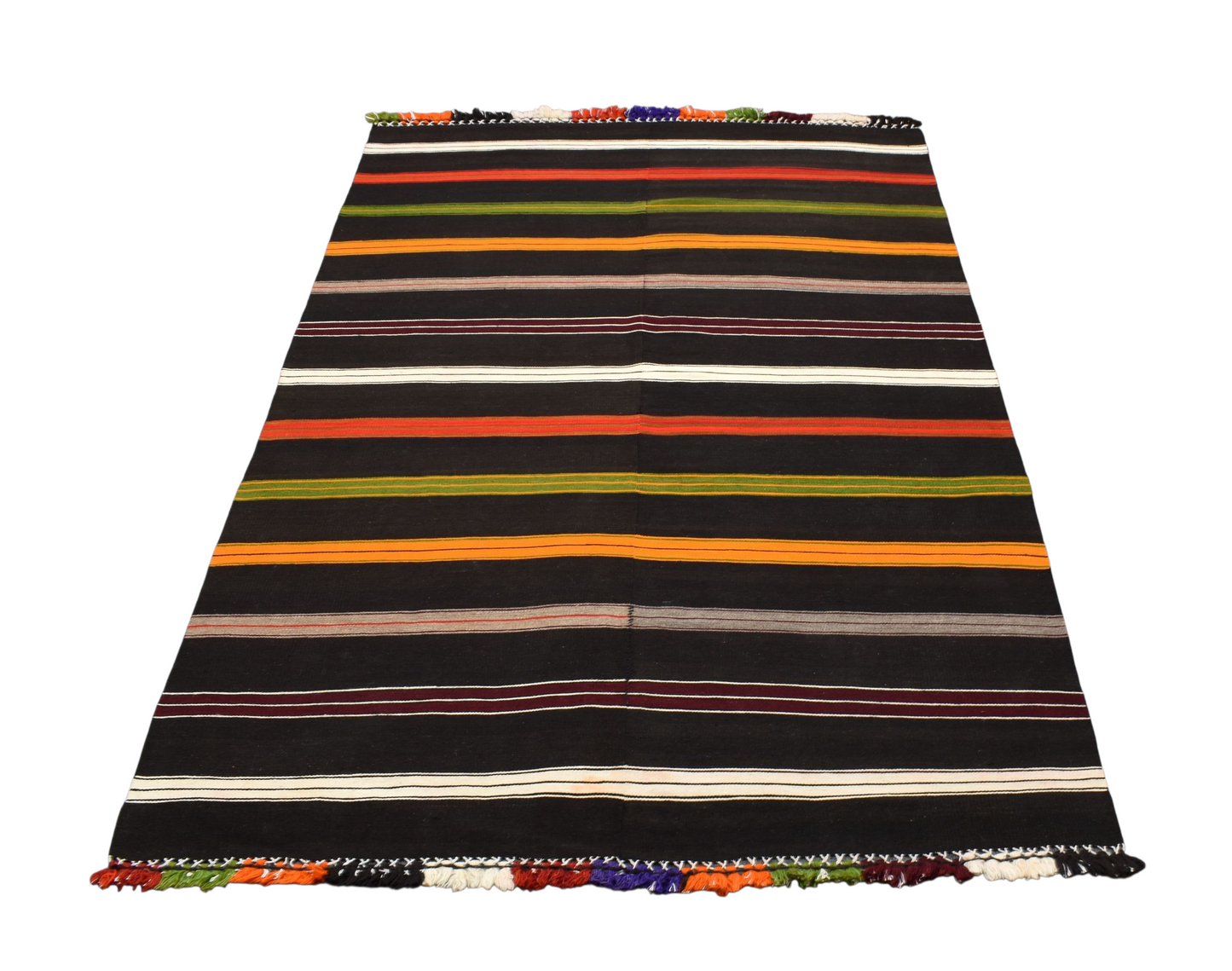 Kilim Antik El Dokuma Sivas Perde Yün Kilim 0478 - Yeni - Çok Renkli