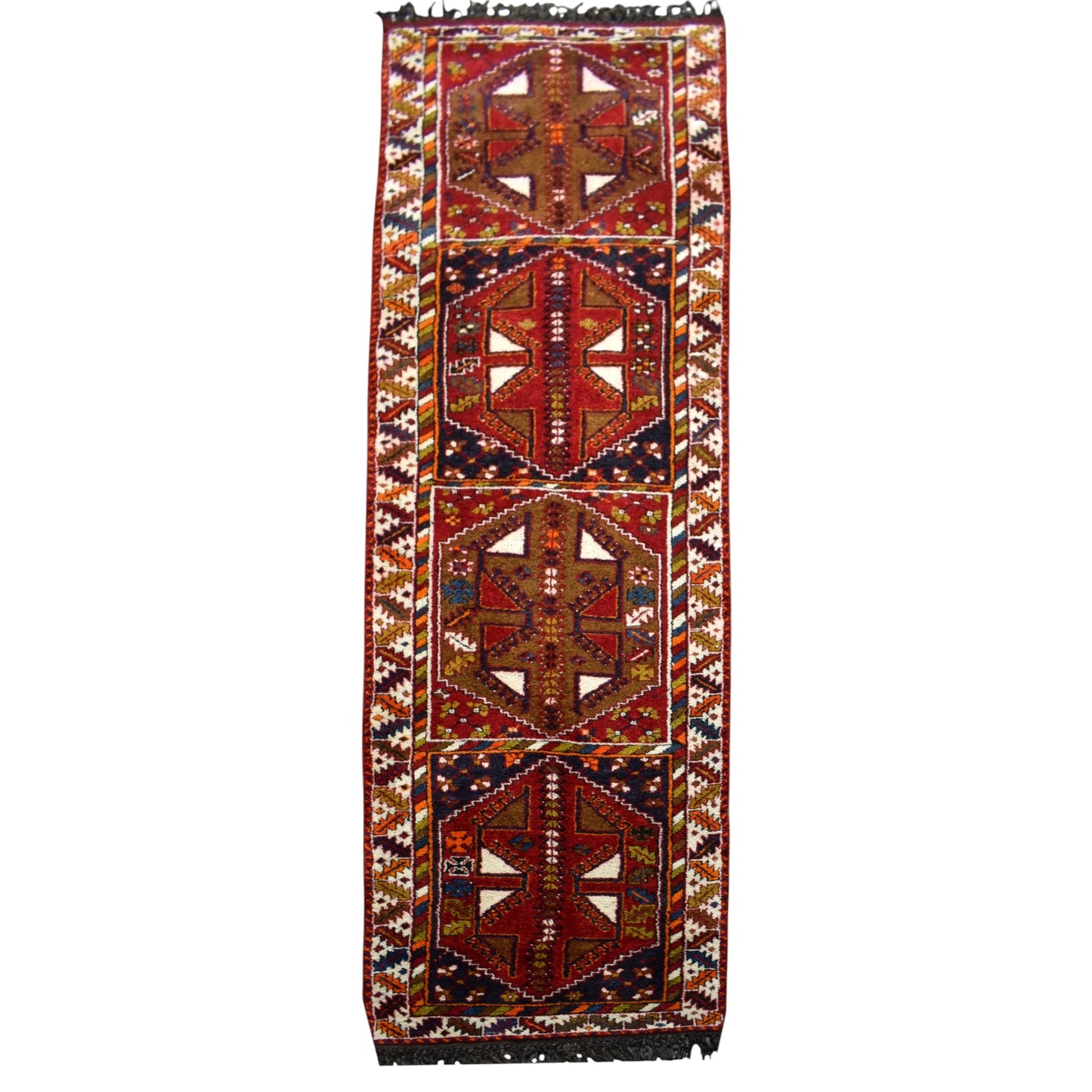 Kilim Antik El Dokuma Pazarcık Kahramanmaraş Yolluk Yün Halı 0484 - Antika - Çok Renkli