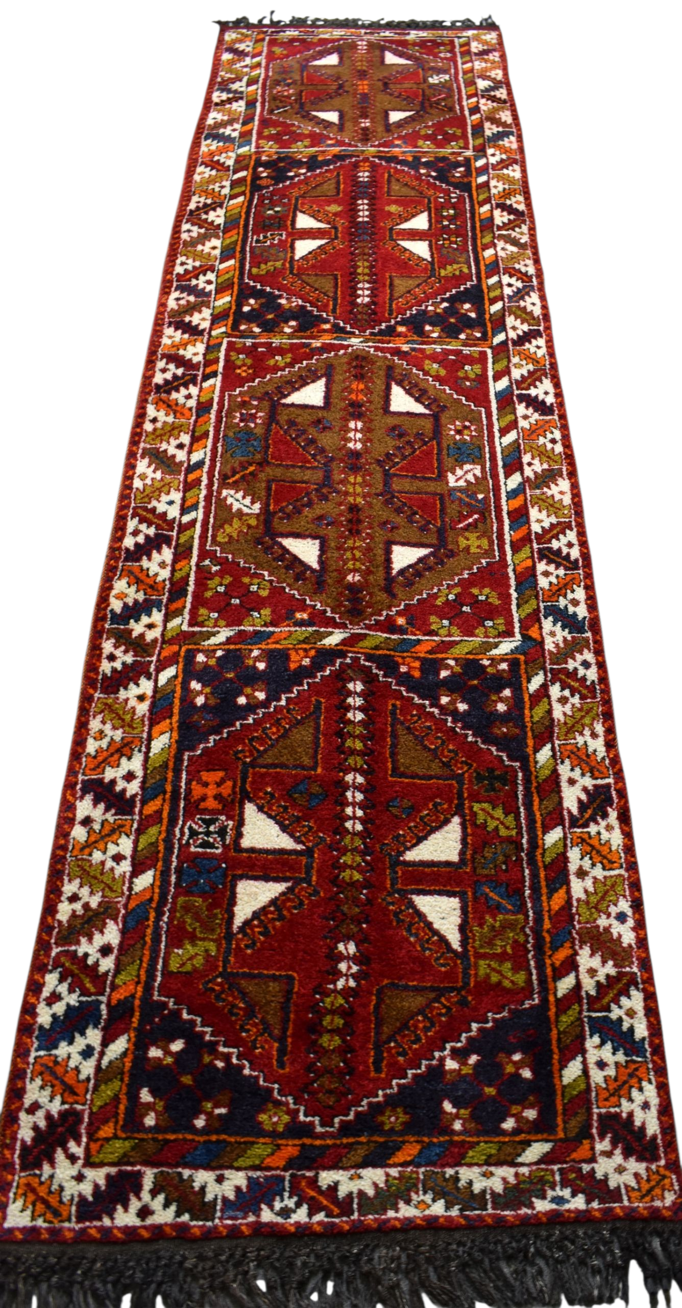Kilim Antik El Dokuma Pazarcık Kahramanmaraş Yolluk Yün Halı 0484 - Antika - Çok Renkli