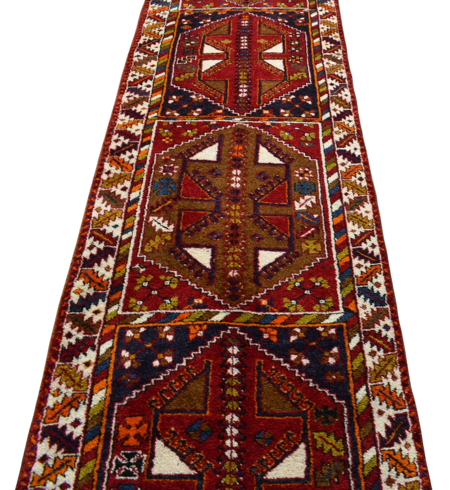 Kilim Antik El Dokuma Pazarcık Kahramanmaraş Yolluk Yün Halı 0484 - Antika - Çok Renkli