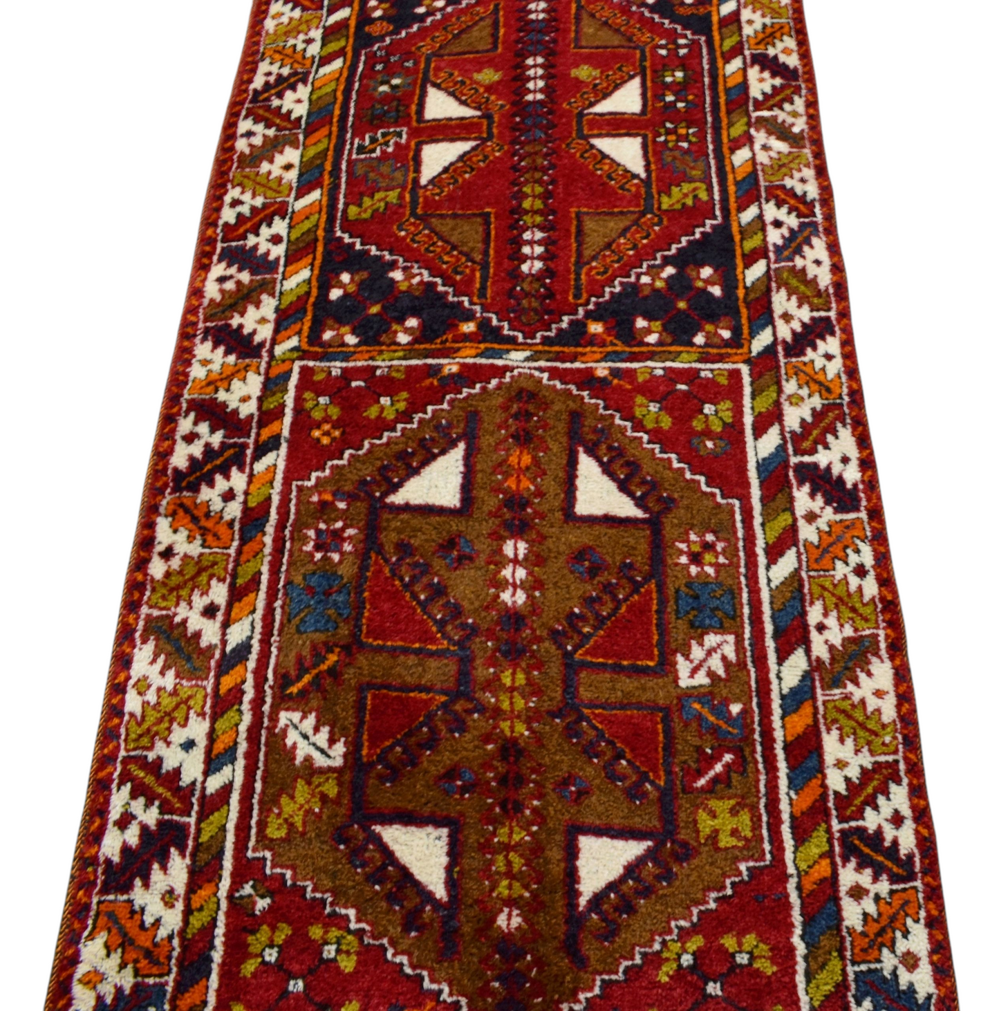 Kilim Antik El Dokuma Pazarcık Kahramanmaraş Yolluk Yün Halı 0484 - Antika - Çok Renkli