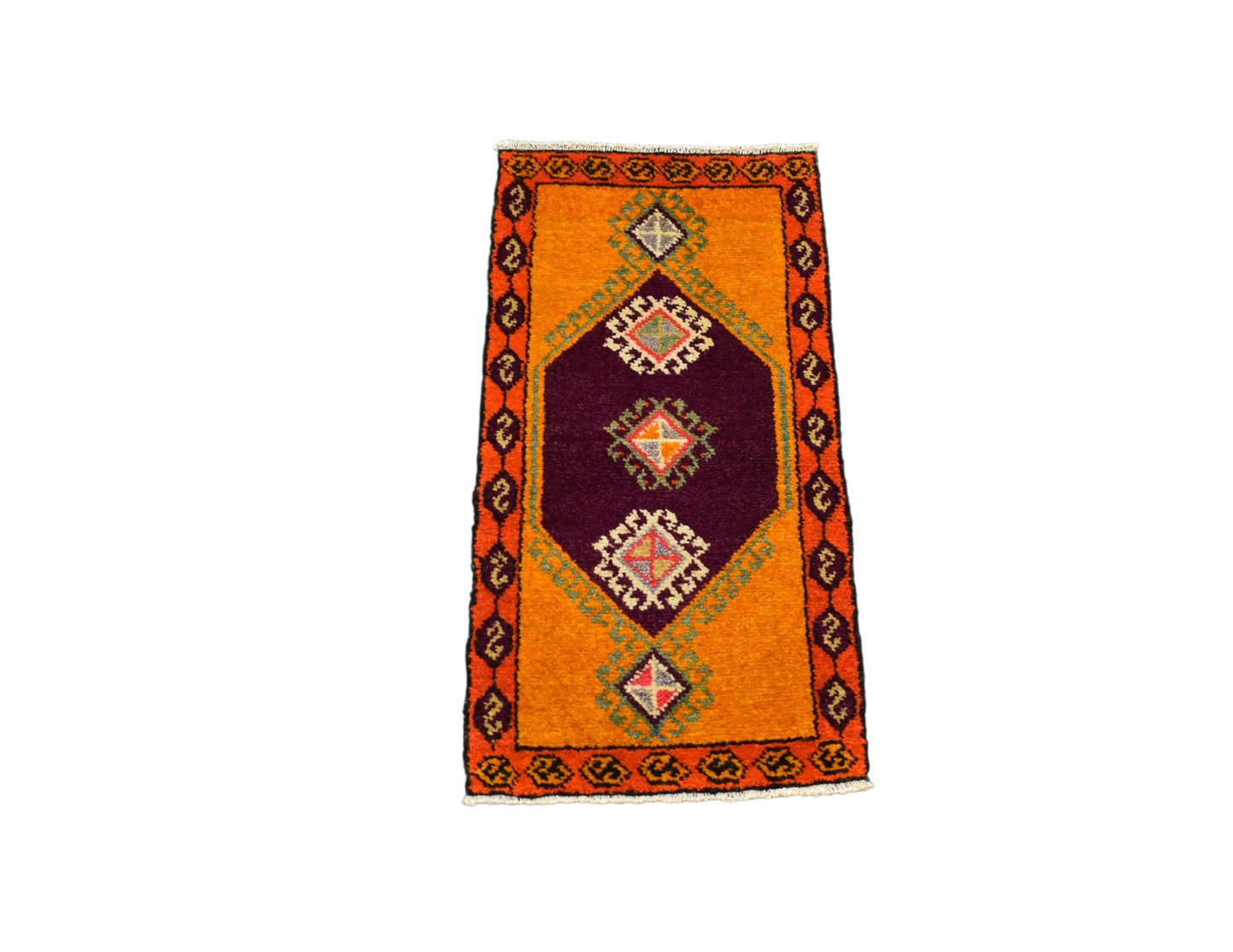 Kilim Antik El Dokuma Kars Kağızman Yün Halı 0486 - Antika - Çok Renkli