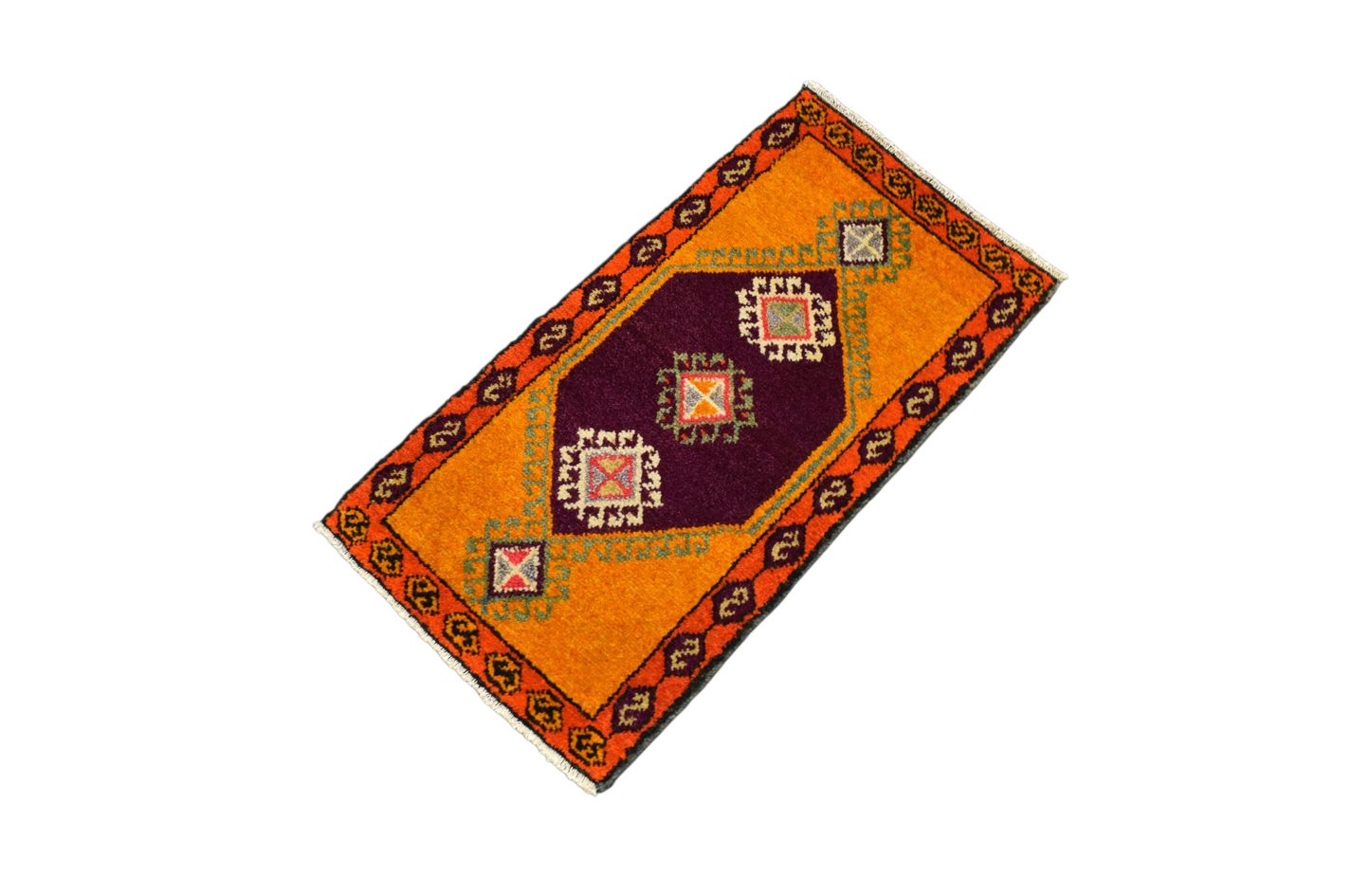Kilim Antik El Dokuma Kars Kağızman Yün Halı 0486 - Antika - Çok Renkli
