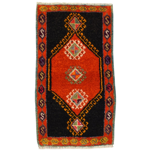 Kilim Antik El Dokuma Kars Kağızman Yün Halı 0490 - Antika - Çok Renkli