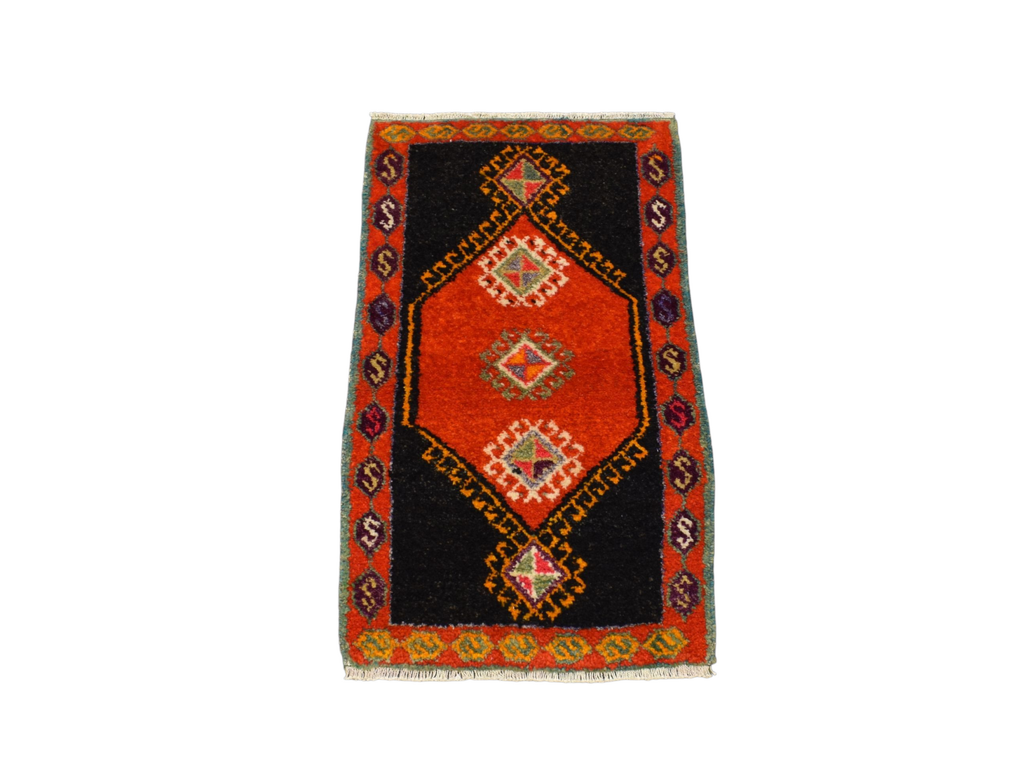Kilim Antik El Dokuma Kars Kağızman Yün Halı 0490 - Antika - Çok Renkli