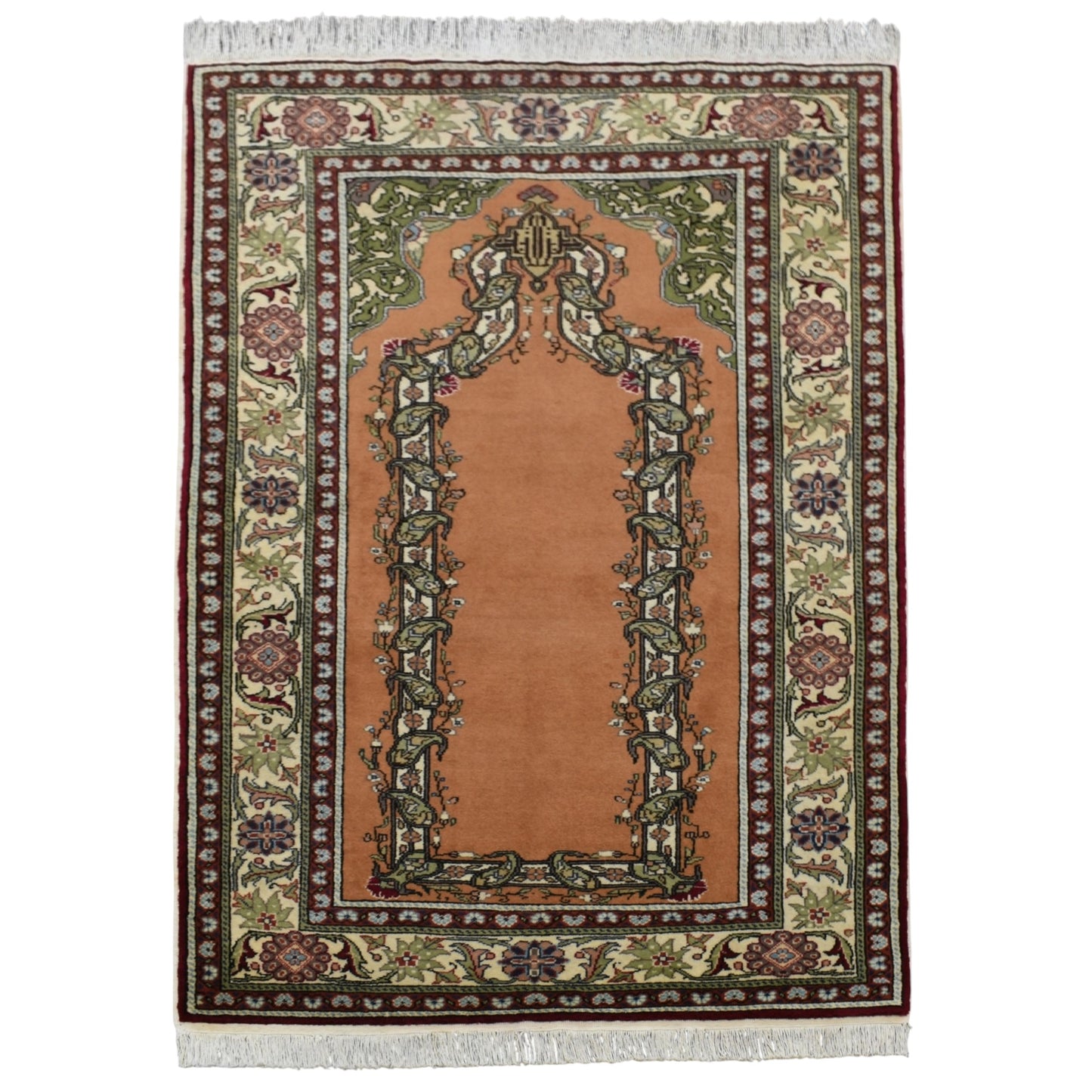 Kilim Antik El Dokuma Seccade Kayseri Bünyan Yün Halı 0497 - Yeni - Çok Renkli
