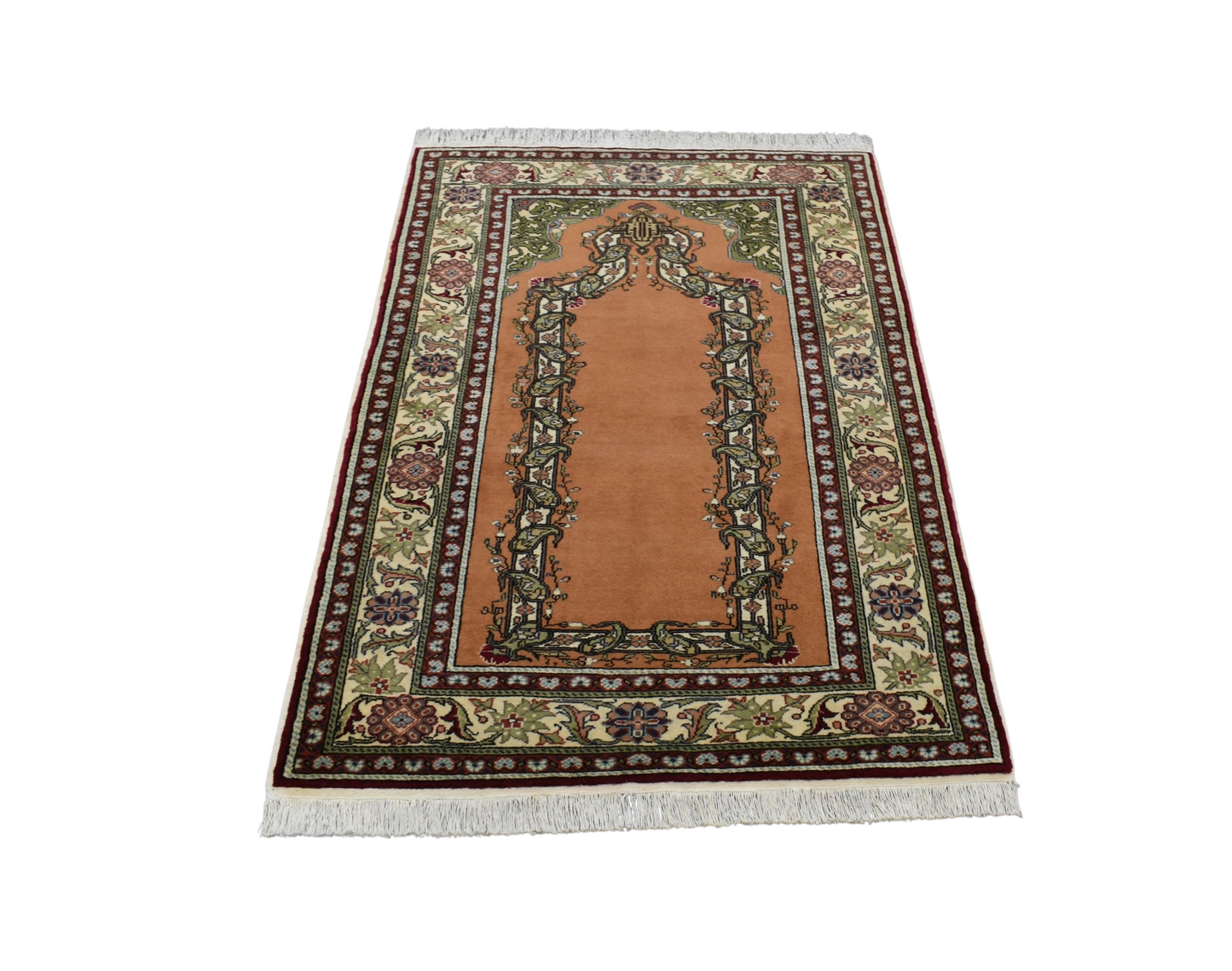 Kilim Antik El Dokuma Seccade Kayseri Bünyan Yün Halı 0497 - Yeni - Çok Renkli