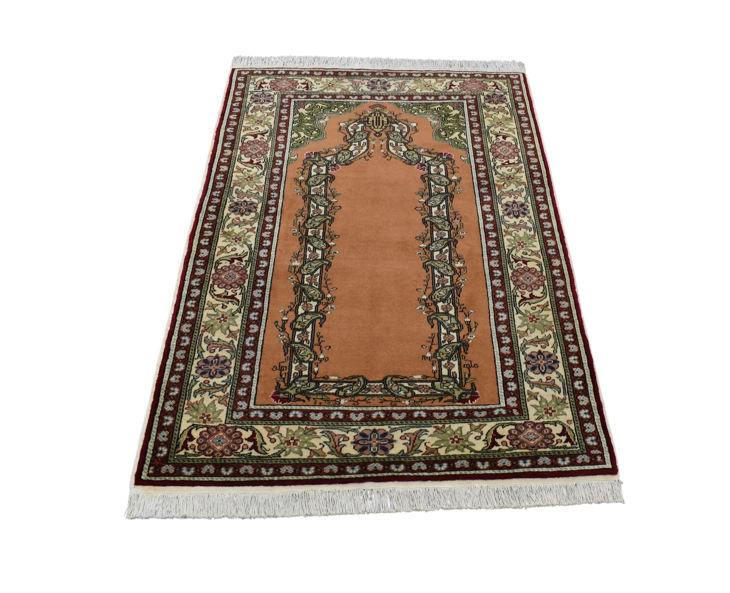Kilim Antik El Dokuma Seccade Kayseri Bünyan Yün Halı 0497 - Yeni - Çok Renkli