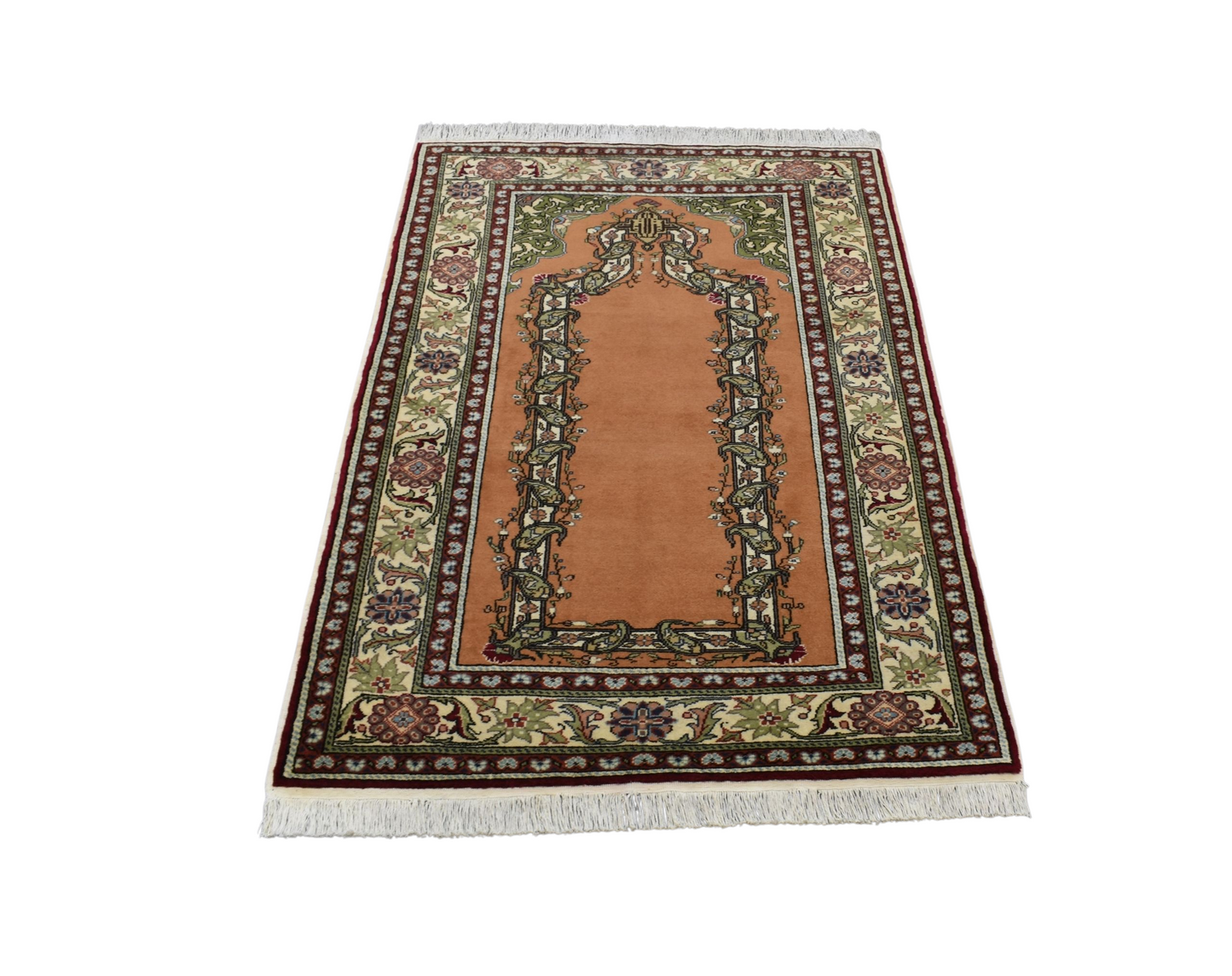 Kilim Antik El Dokuma Seccade Kayseri Bünyan Yün Halı 0497 - Yeni - Çok Renkli