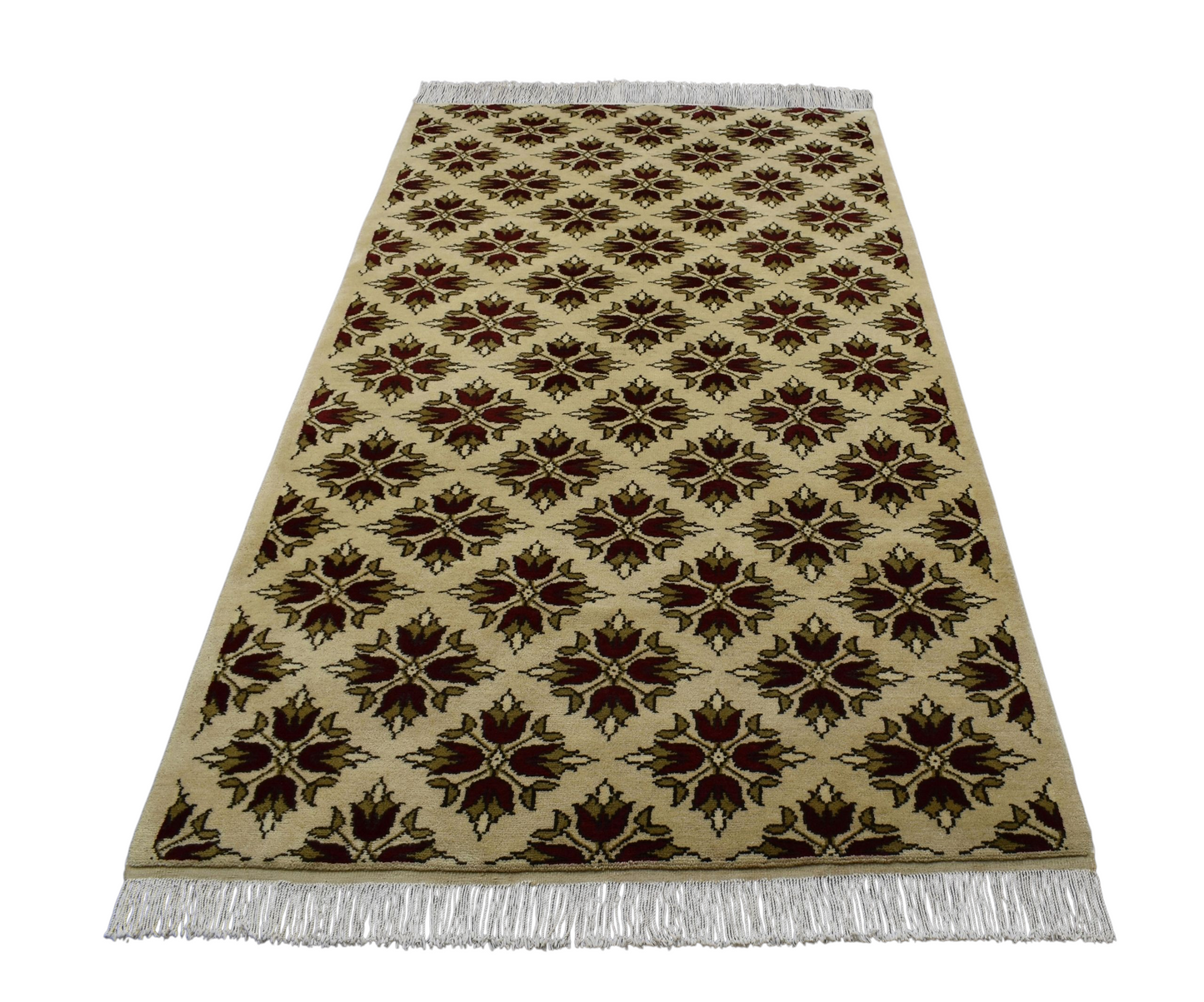 Kilim Antik El Dokuma Karacahisar Yün Halı 0499 - Yeni - Çok Renkli