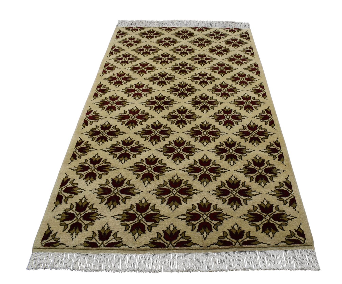 Kilim Antik El Dokuma Karacahisar Yün Halı 0499 - Yeni - Çok Renkli