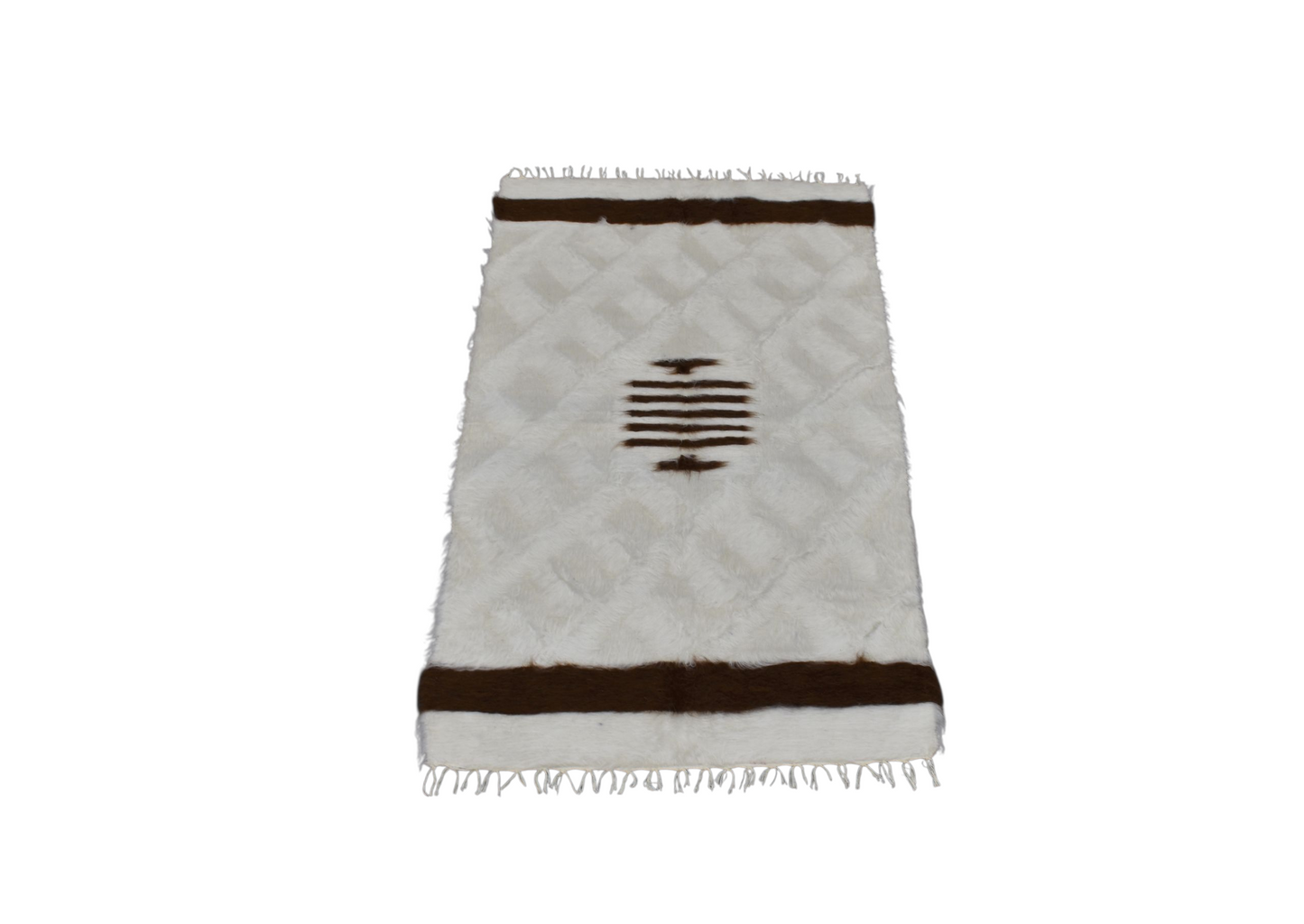 Kilim Antik El Dokuma Tiftik Yün Siirt Battaniyesi Kilim 0501 - Yeni - Çok Renkli