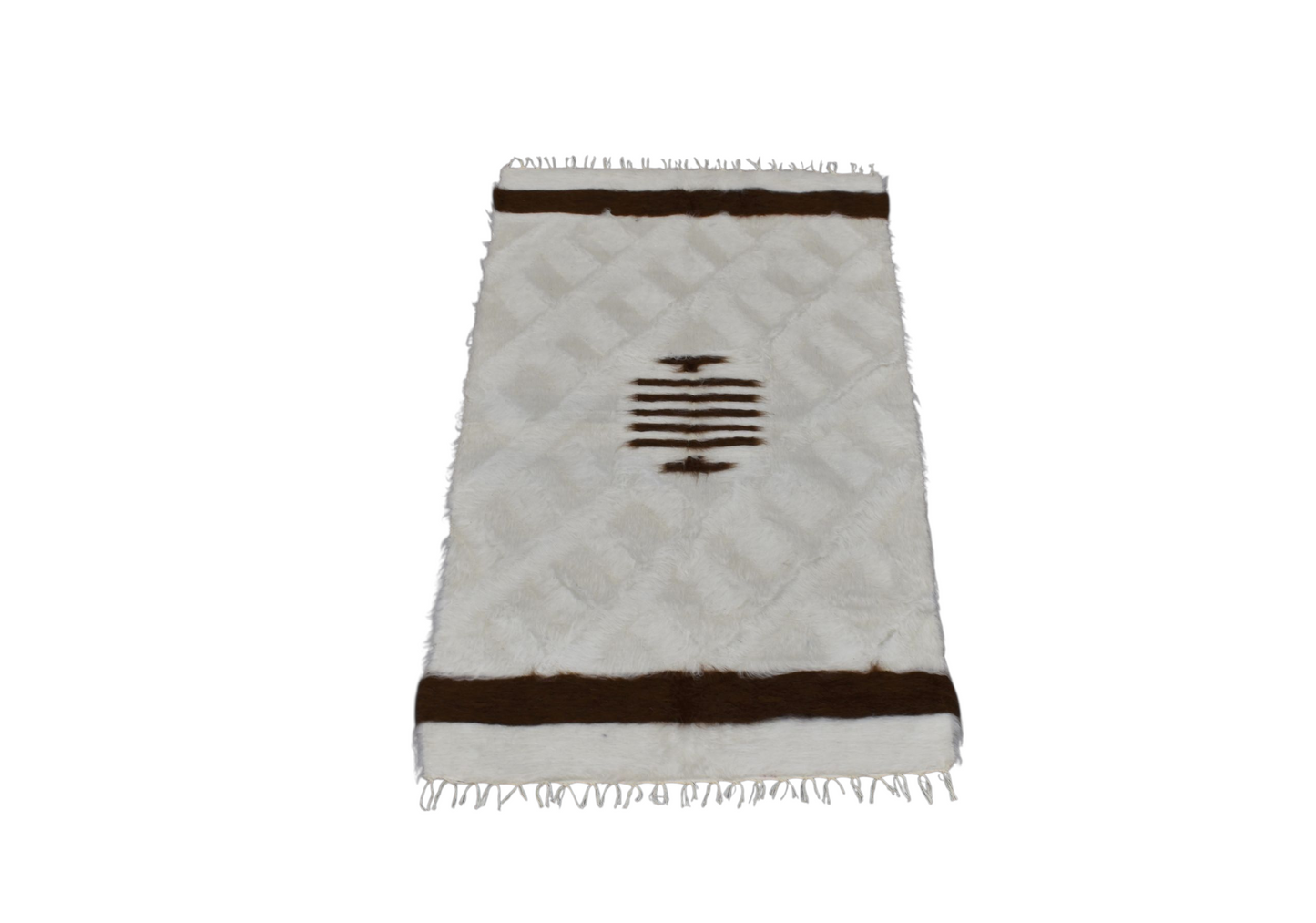 Kilim Antik El Dokuma Tiftik Yün Siirt Battaniyesi Kilim 0501 - Yeni - Çok Renkli