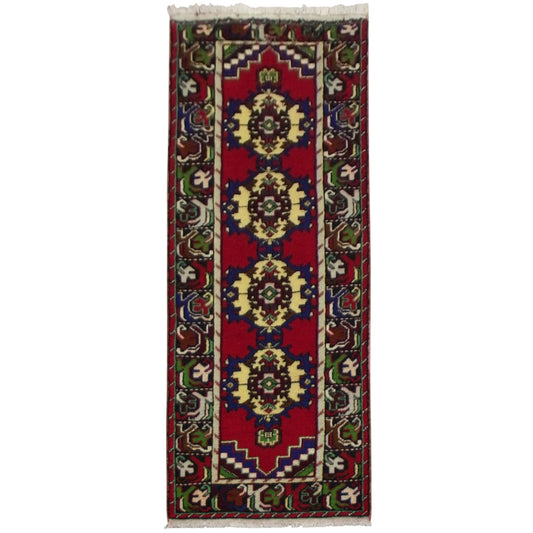 Kilim Antik El Dokuma Niğde Yolluk Yün Halı 0510 - Yeni - Çok Renkli