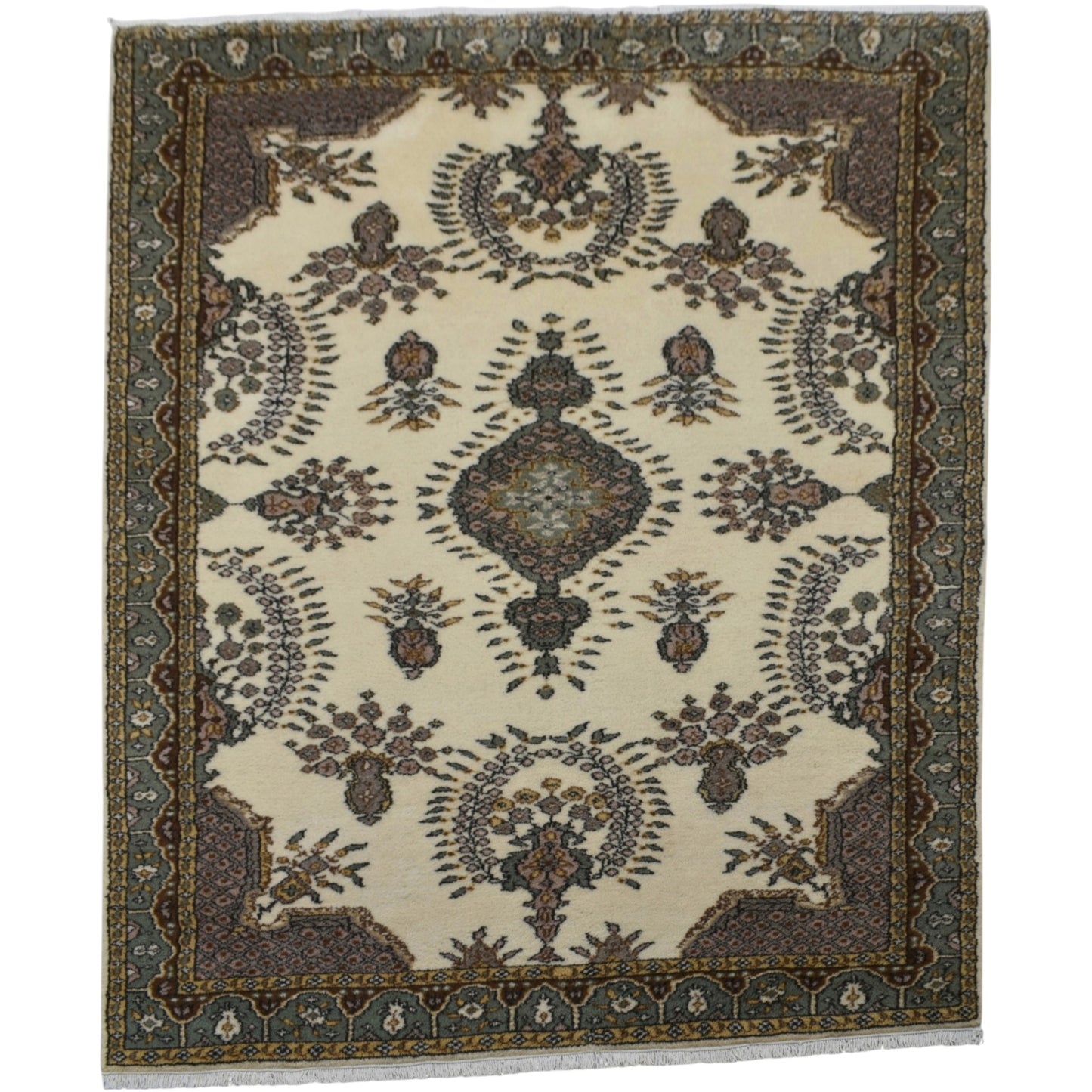 Kilim Antik El Dokuma Sümerbank Yün Halı 0519 - Yeni - Çok Renkli