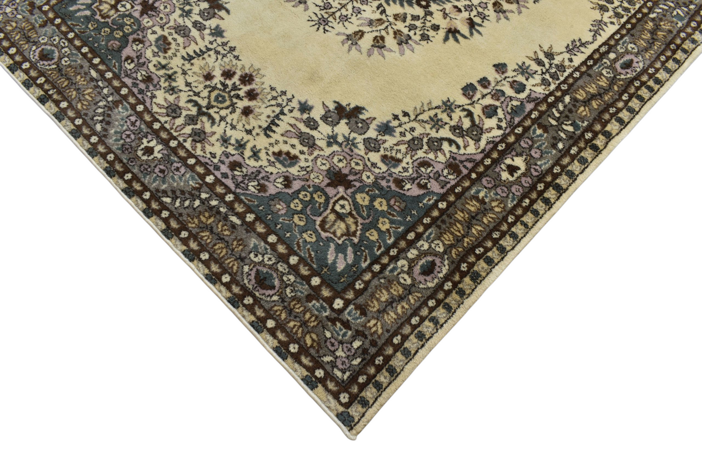 Kilim Antik El Dokuma 6m2 Sümerbank Burdur Yün Salon Halısı 0523 - Yeni - Çok Renkli