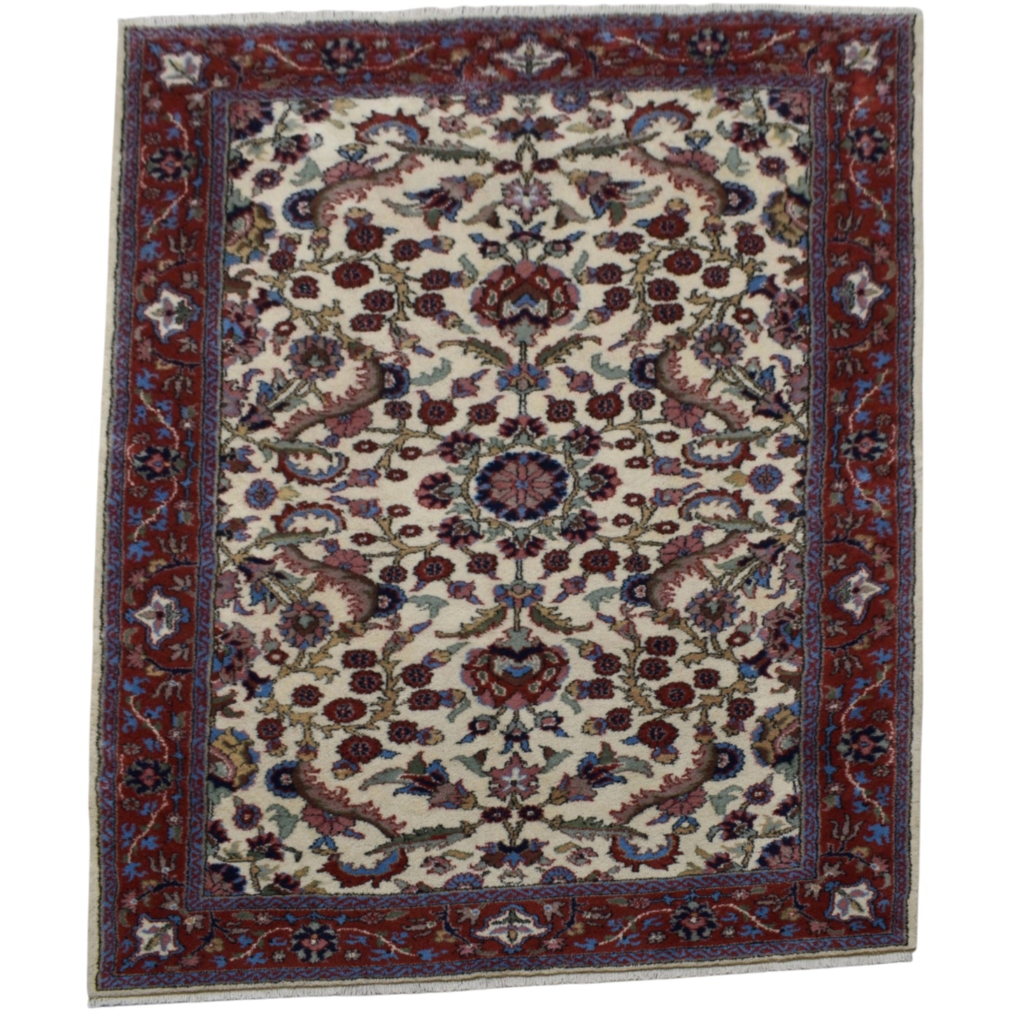 Kilim Antik El Dokuma 5m2 Uşak Yün Halı 0525 - Yeni - Çok Renkli