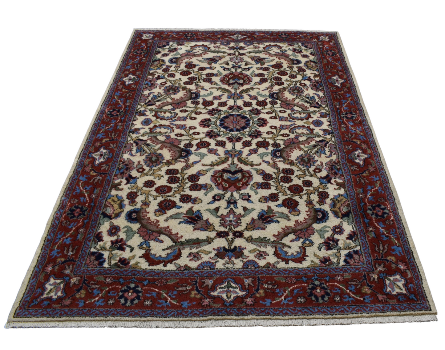 Kilim Antik El Dokuma 5m2 Uşak Yün Halı 0525 - Yeni - Çok Renkli