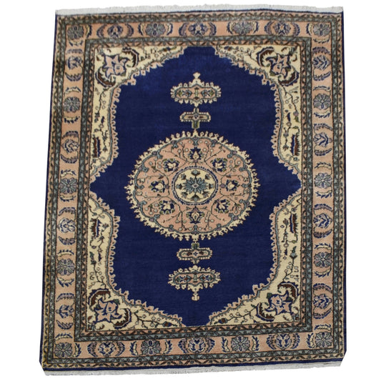 Kilim Antik El Dokuma 7m2 Yün Salon Halısı 0534 - Yeni - Lacivert