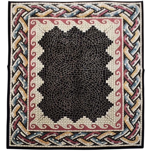 Kilim Antik 7m2 El Dokuma Çin Yün Salon Halısı 0536 - Yeni - Siyah