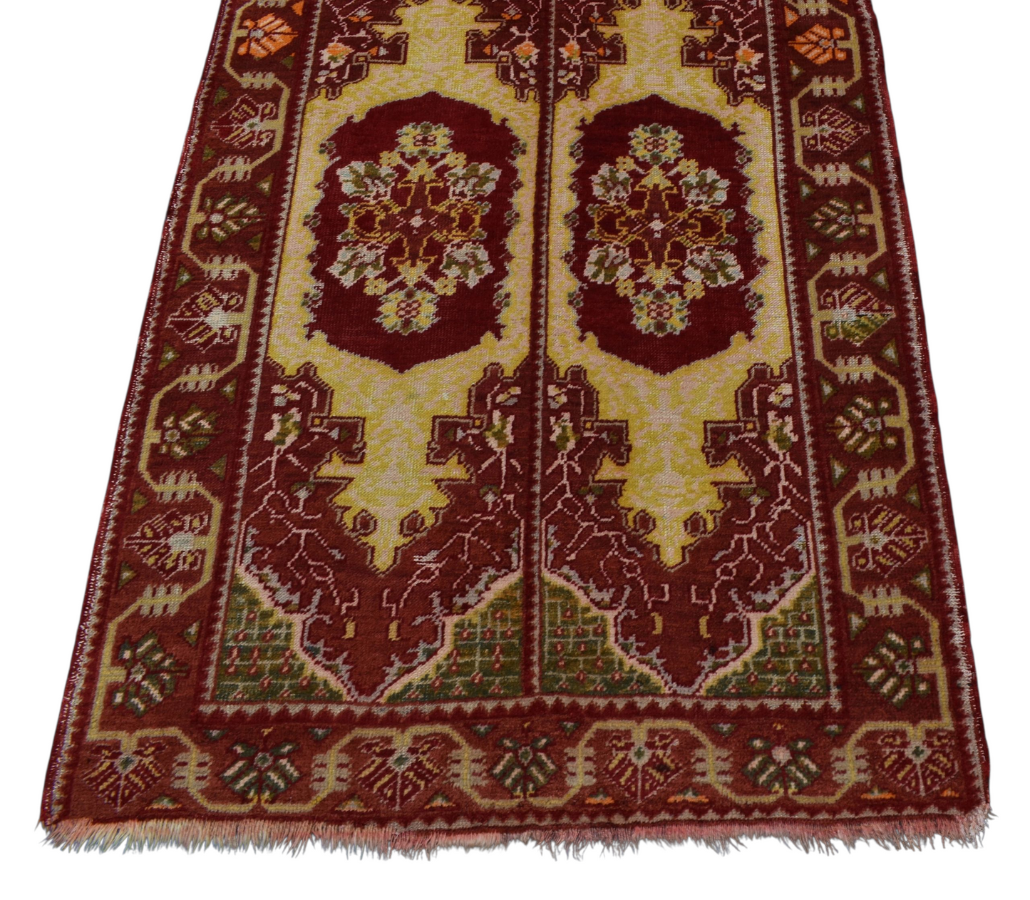 Kilim Antik El Dokuma Cerit Yörükleri Yün Halı 0542 - Antika - Çok Renkli