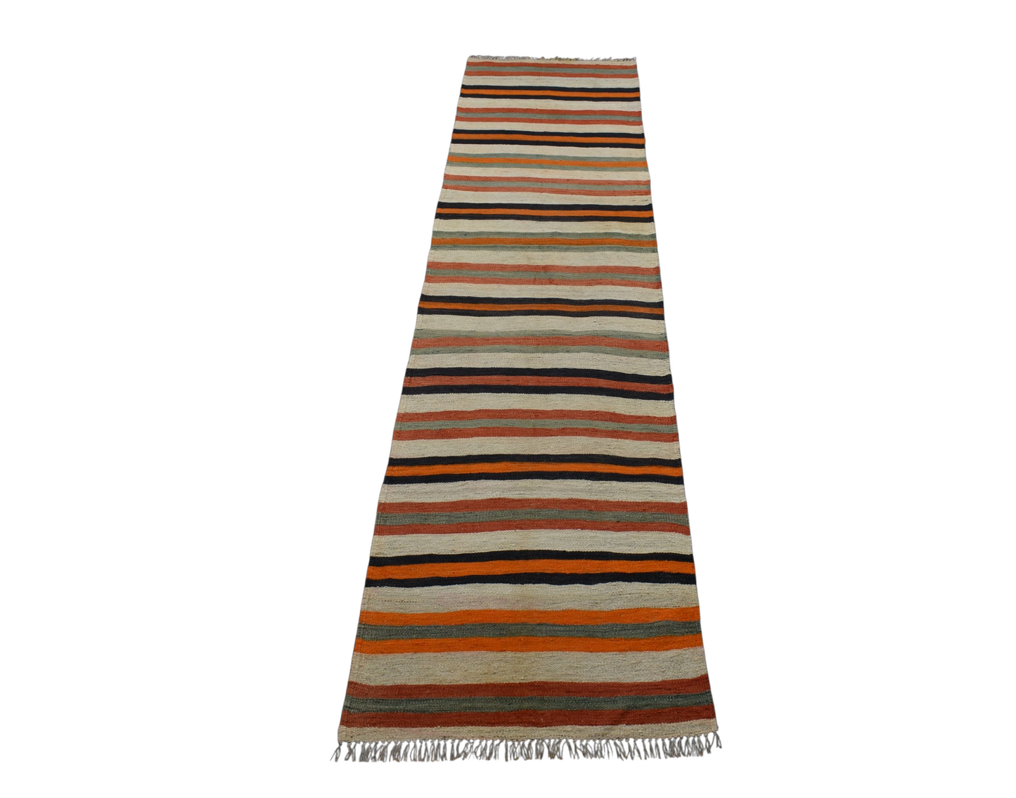 Kilim Antik El Dokuması Kağızman Yörük Yolluk Yün Kilim 0555 - Yeni - Çok Renkli