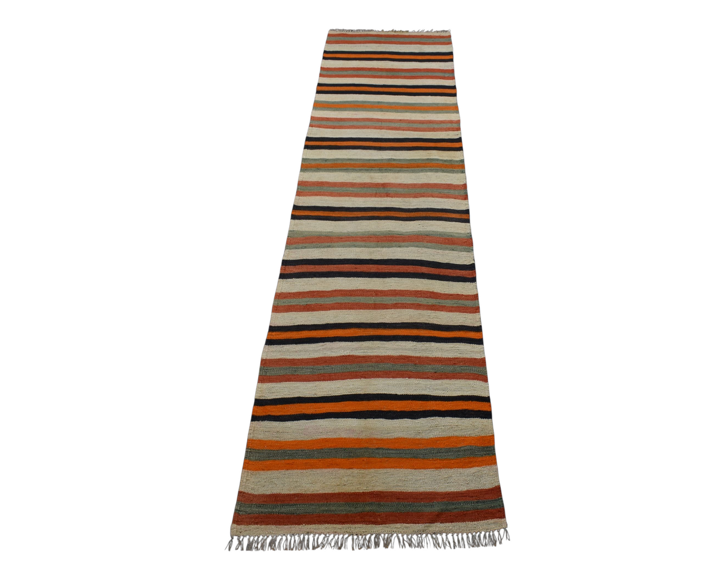 Kilim Antik El Dokuması Kağızman Yörük Yolluk Yün Kilim 0555 - Yeni - Çok Renkli