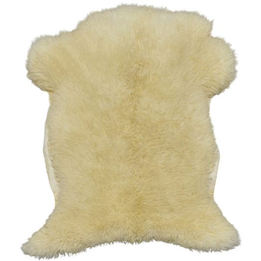 Kilim Antik Uzun Tüylü Deri Post Halı 0563 - Yeni - Çok Renkli