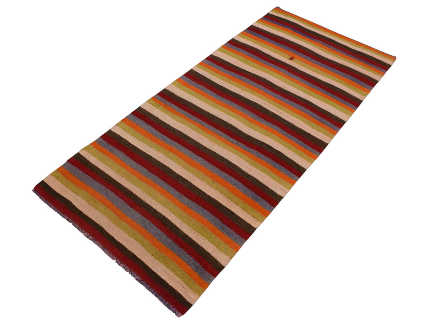 Kilim Antik El Dokuma Sivas Yolluk Yün Kilim 0567 - Yeni - Çok Renkli