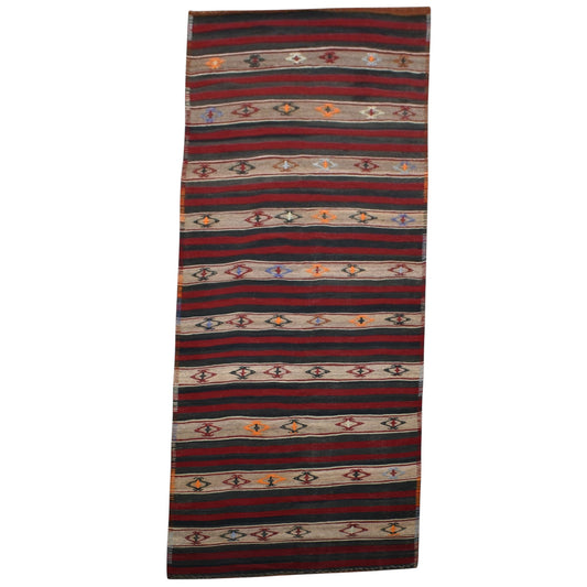 Kilim Antik El Dokuması Malatya Yolluk Yün Kilim 0571 - Yeni - Çok Renkli