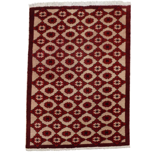 Kilim Antik El Dokuma 3m2 Çiçekli Karacahisar Yün Halı 0586 - Yeni - Çok Renkli