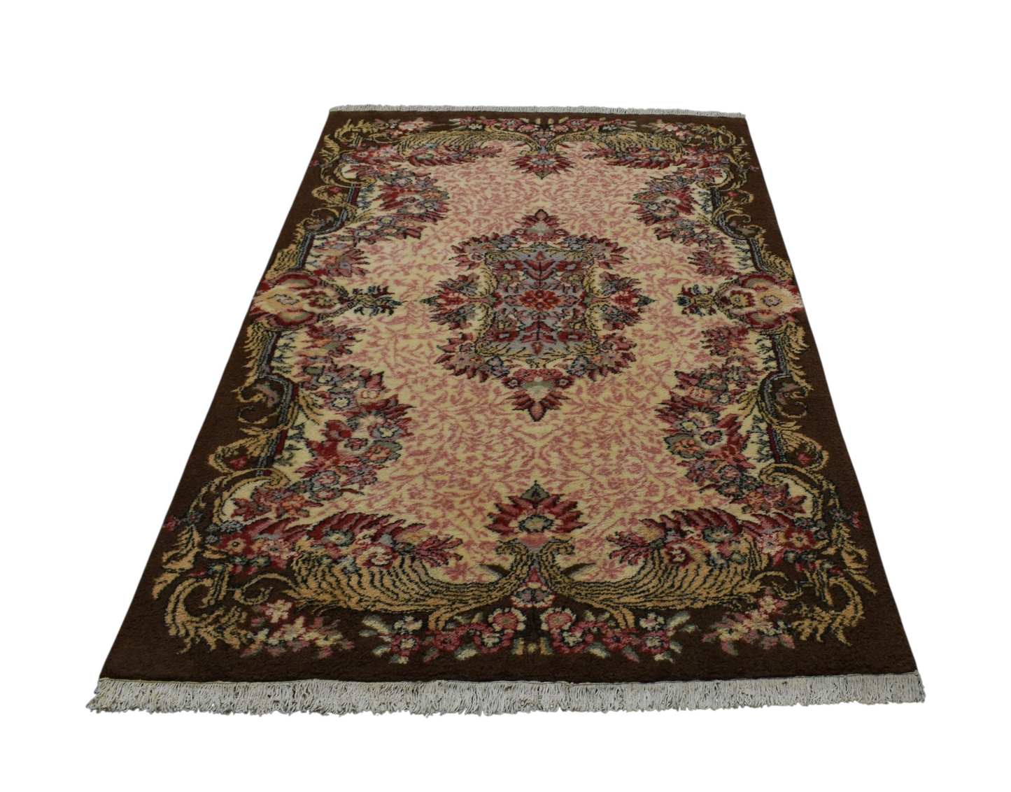 Kilim Antik El Dokuma Çiçekli Sümerbank Yün Salon Halısı 0598 - Yeni - Çok Renkli