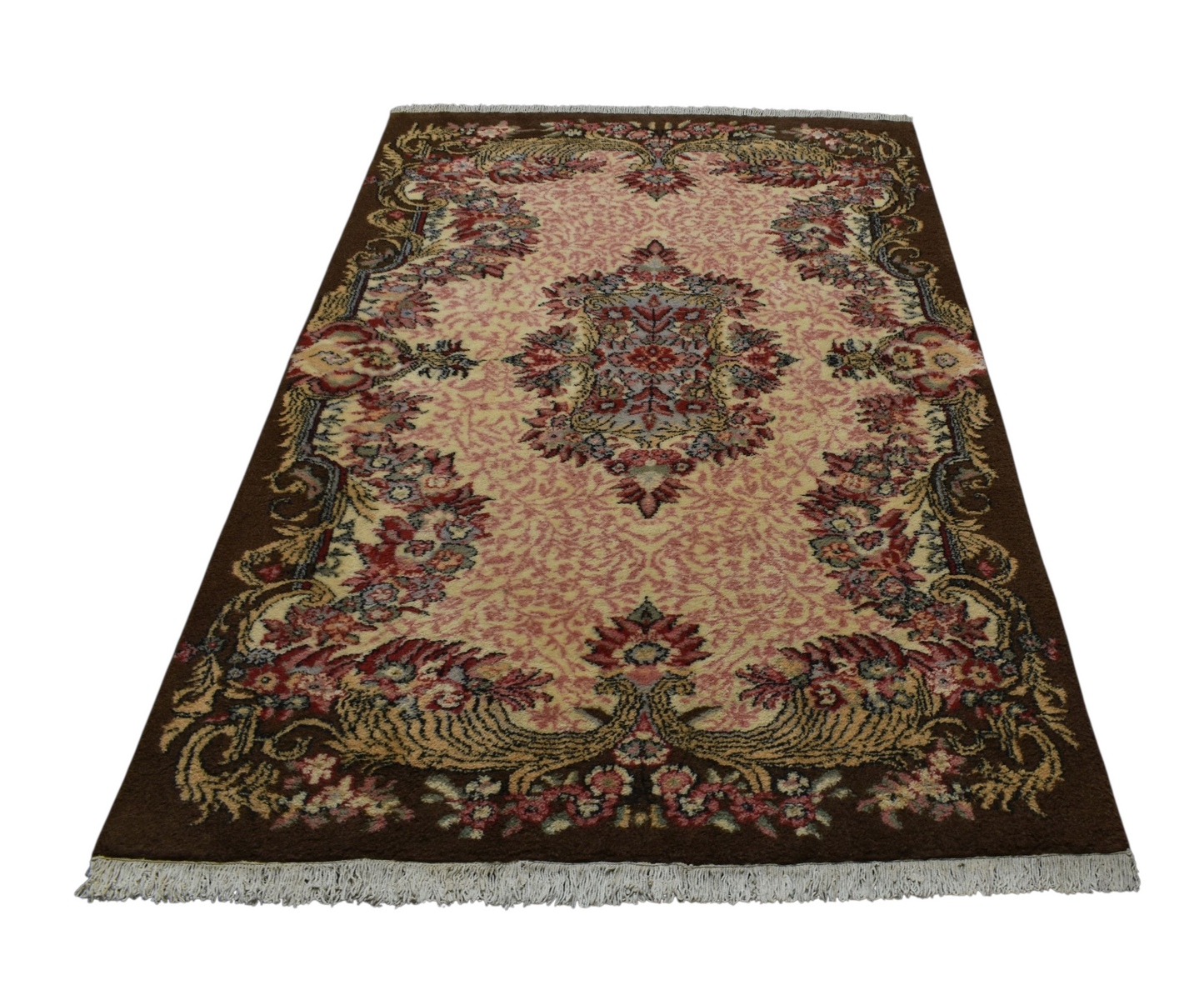 Kilim Antik El Dokuma Çiçekli Sümerbank Yün Salon Halısı 0598 - Yeni - Çok Renkli